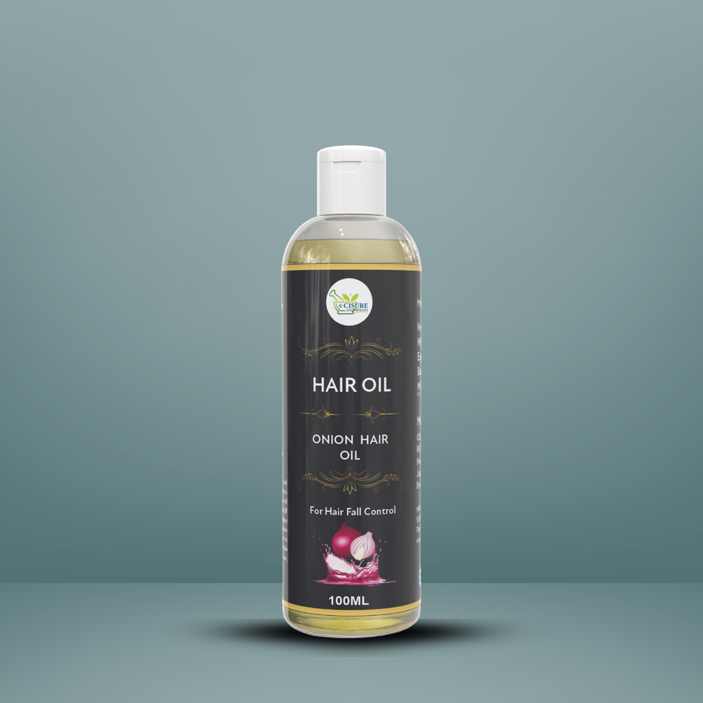 Cisure Onion Hair Oil – Hair Fall Control & Hair Growth Booster (100ml) - My Store