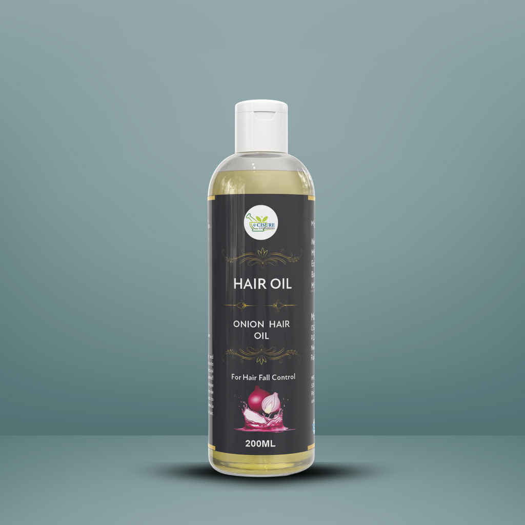 Cisure Onion Hair Oil – Hair Fall Control & Hair Growth Booster (200ml) - My Store