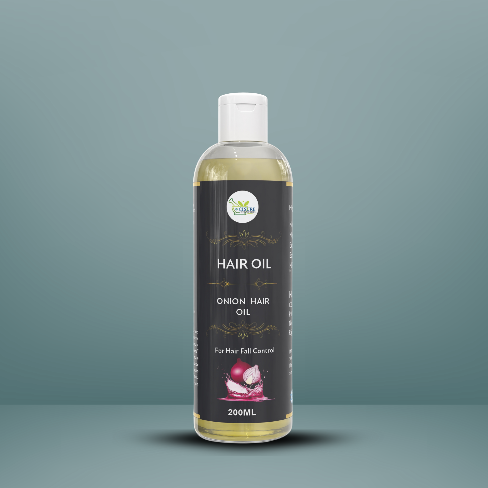Cisure Onion Hair Oil – Hair Fall Control & Hair Growth Booster (200ml) - My Store