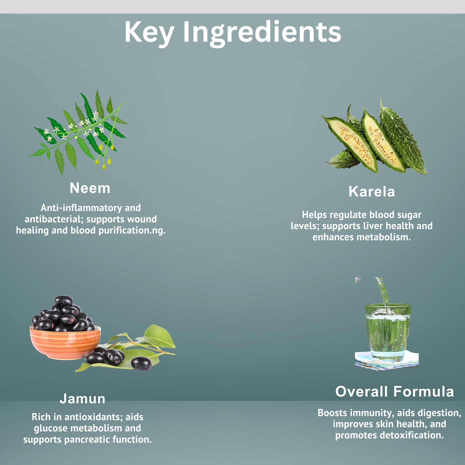 Cisure Neem Karela Juice – Natural Blood Sugar Support - My Store