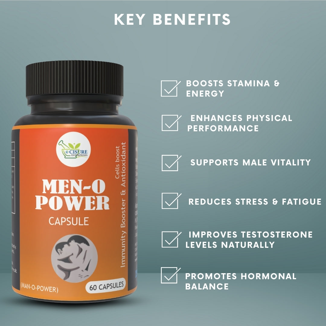 MEN-O POWER CAPSULE – Immunity Booster & Antioxidant (60 Capsules) - My Store