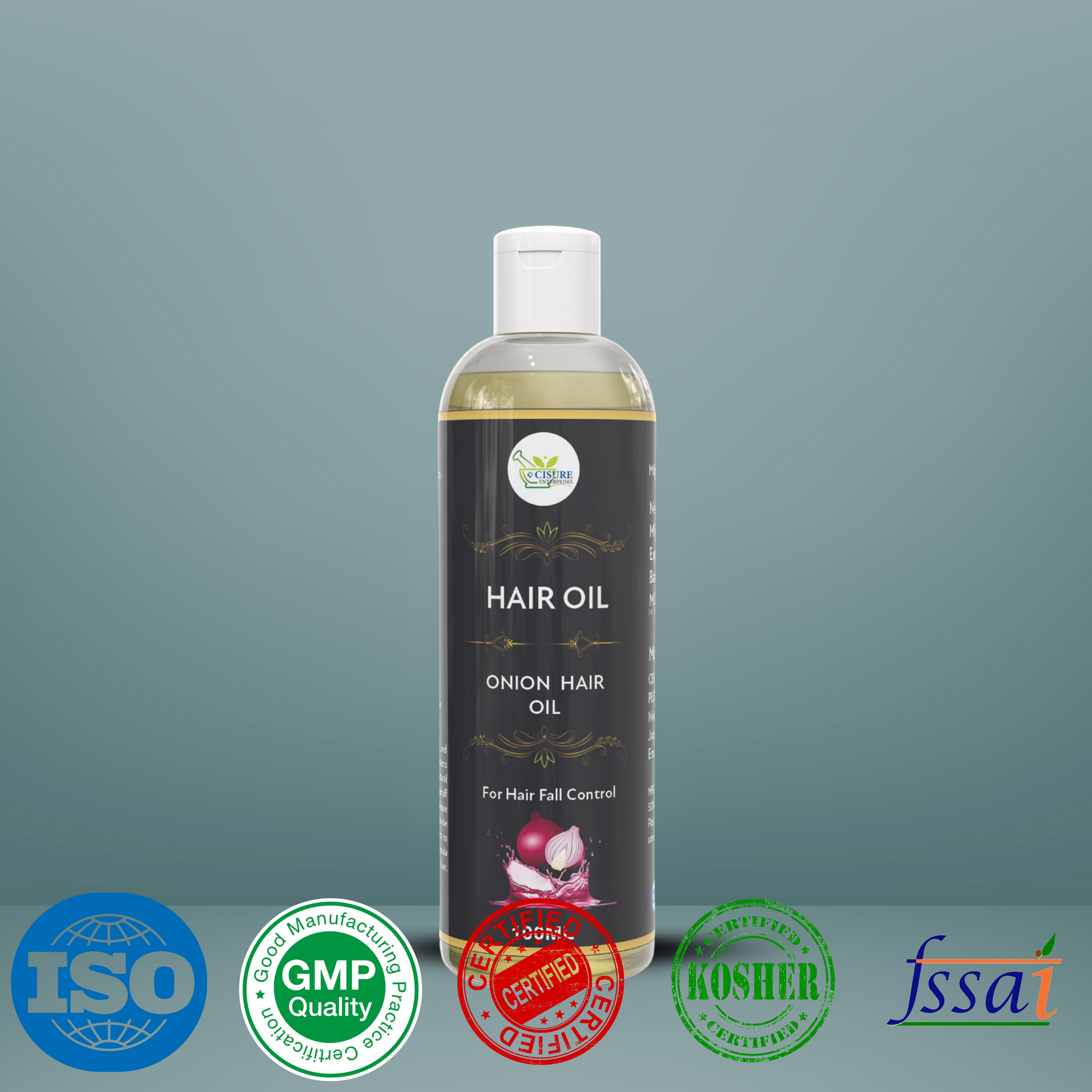 Cisure Onion Hair Oil – Hair Fall Control & Hair Growth Booster (100ml) - My Store