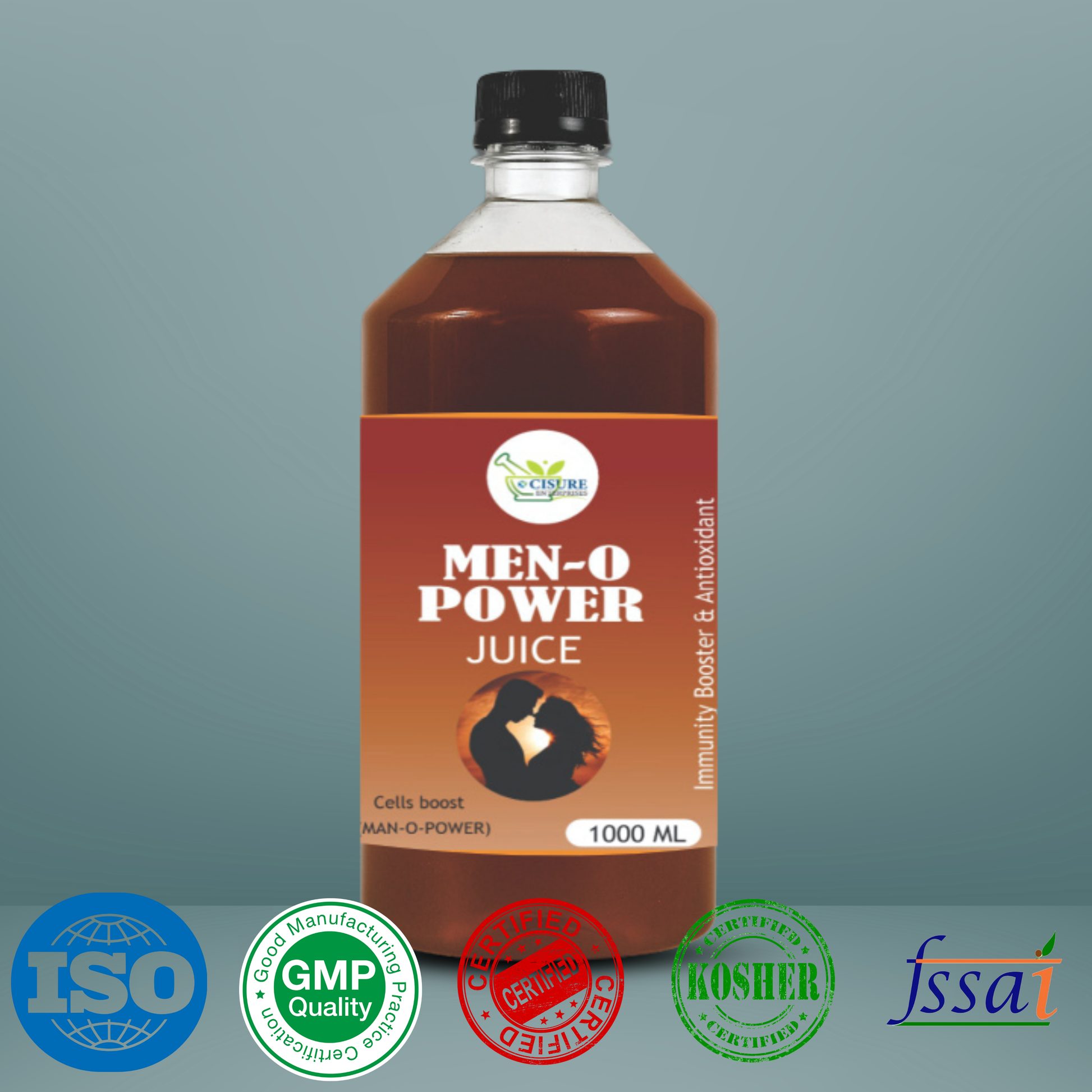 Cisure Men-O Power Juice – Ayurvedic Vitality & Immunity Booster for Men (1000ml) - My Store
