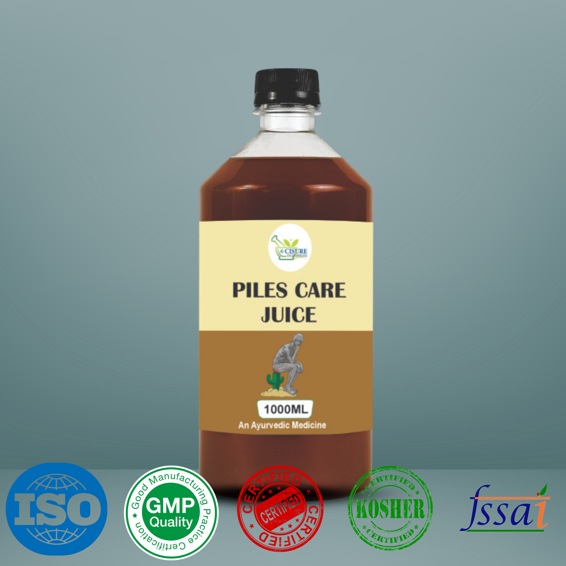 Cisure Piles Care Juice – Ayurvedic Relief for Hemorrhoids (1000ml) - My Store