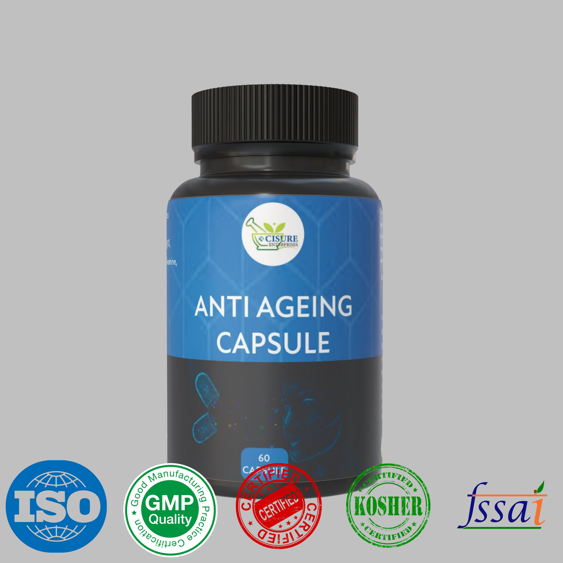 Cisure Anti Ageing Capsule – Herbal Youth Booster (30 Capsules) - My Store