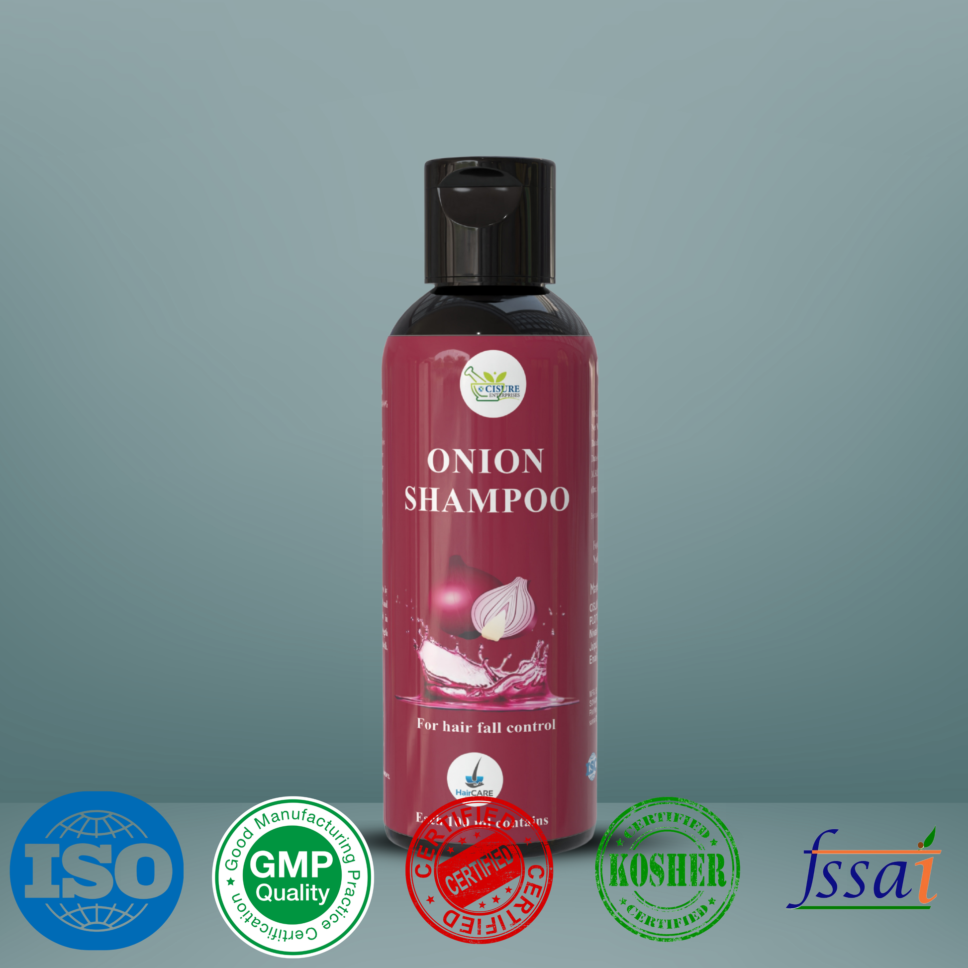 Cisure Onion Shampoo – For Hair Fall Control & Healthy Scalp (100ml) - My Store
